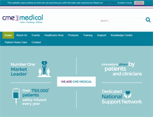 Tablet Screenshot of cmemedical.co.uk
